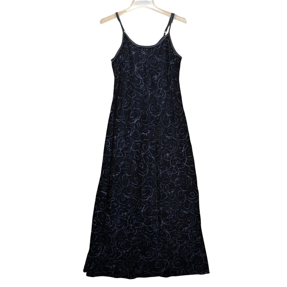 Cabernet Women Whimsygoth Witchy Velvet Burnout Velvet Maxi Dress Size M Black
